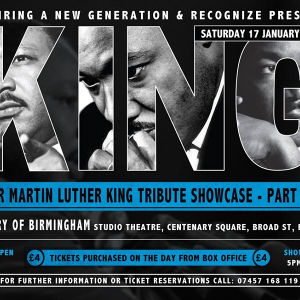 Dr King , Recognize, MLk, Birmingham, The Library of Birmingham
