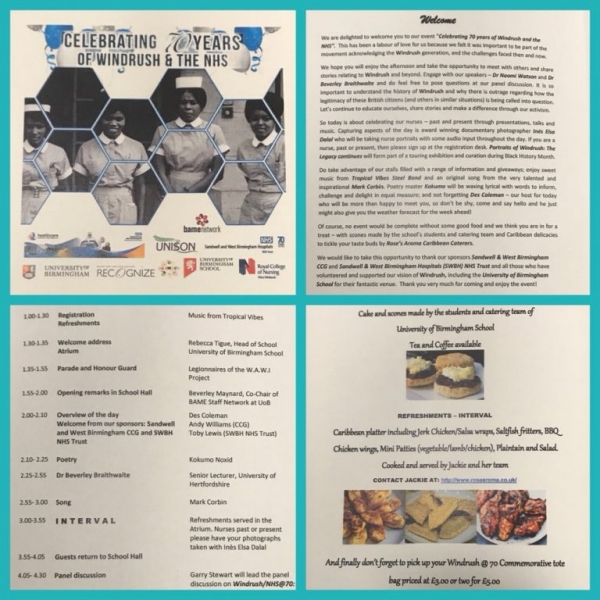 Windrush & NHS 70 SWBHT
