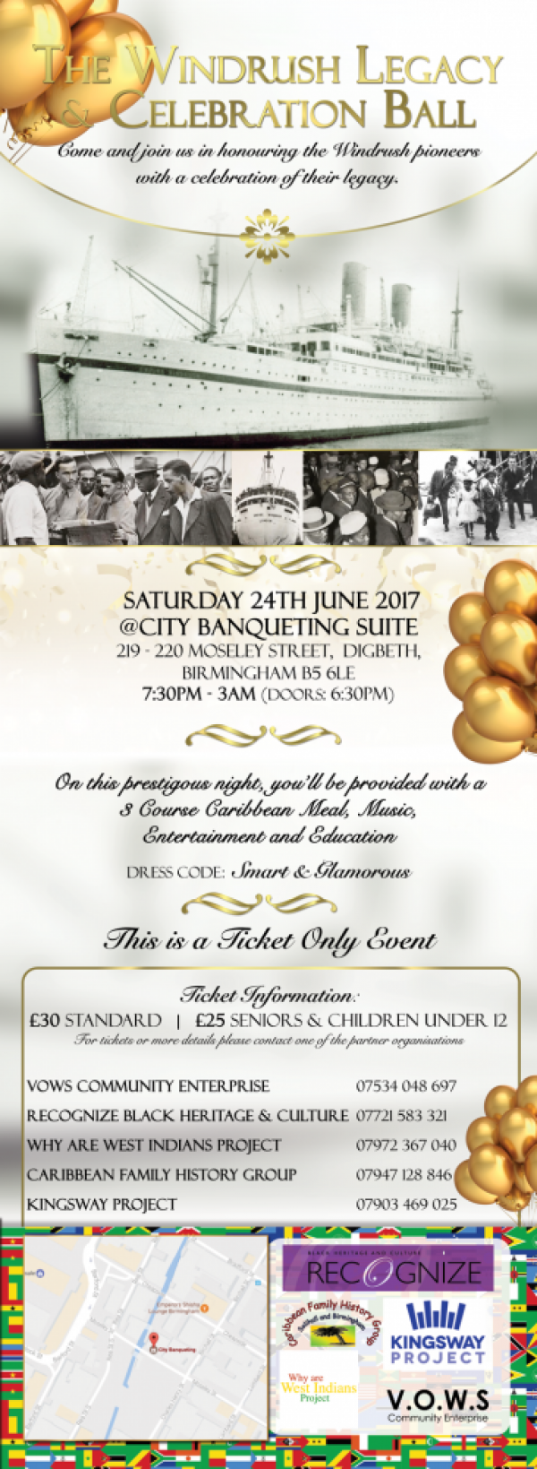 The Windrush Legacy & Celebration Ball The Windrush Legacy & Celebration Ball